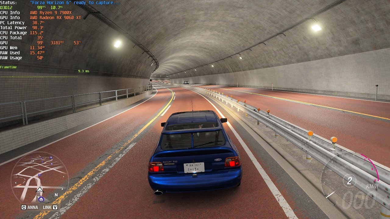 Forza Horizon 6 - RT-Vergleich - 00 - WQHD, FSR 4.1 Quality - Preset Extrem