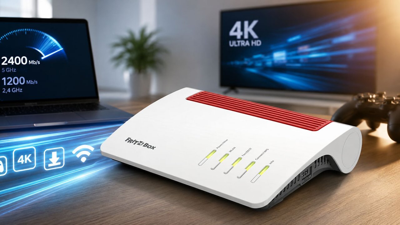 [28/05/2026] Fritzbox 5590 Fiber mit Rekordrabatt: WLAN-Router für schnelles Glasfaser-Internet deutlich günstiger