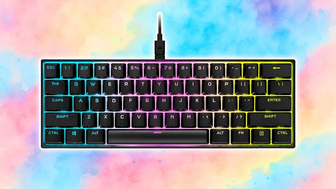 [31/05/2026] Schwarz statt Weiß spart fast 70 Euro: Tastatur Corsair K65 RGB Mini günstiger als je zuvor