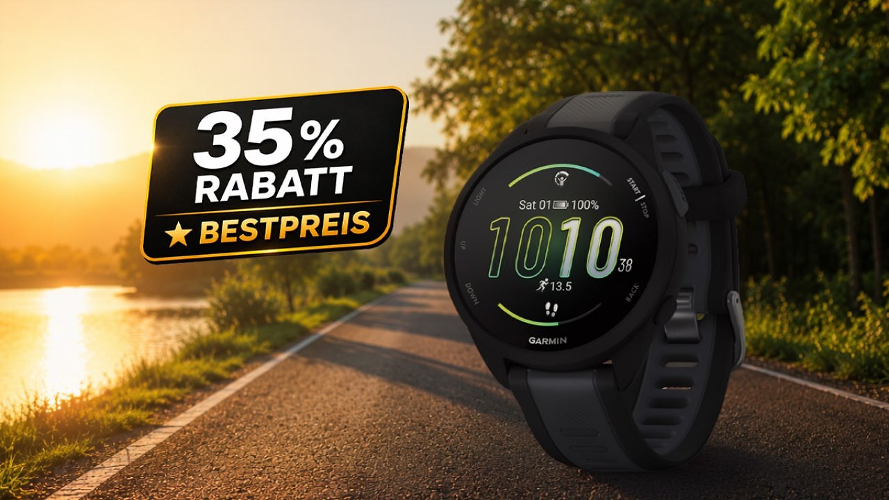[30/05/2026] Günstiger war die Smartwatch 2026 nur Stunden: Garmin Forerunner 165 Music zum Bestpreis