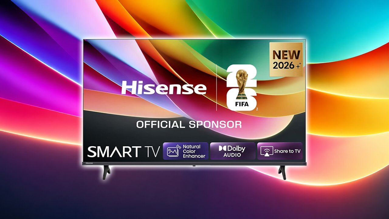 [20/05/2026] Hisense 32E4DS Fernseher 32 Zoll, 4K FHD Smart TV, Hi-View AI Engine, 60Hz Game Mode, Natural Colour Enhancer, Dolby Audio, DTS Virtual: X, Rauschunterdrückung, Airplay [2026] Amazon Angebot