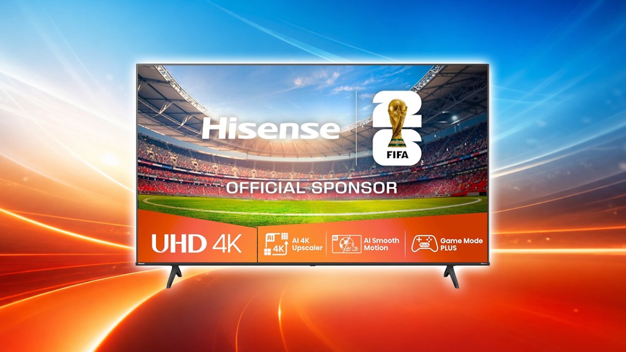 [04/05/2026] Hisense 55E6NT 139cm (55 Zoll) Fernseher, 4K UHD Smart TV, Precision Colour, HDR, Dolby Vision, 60Hz, Triple Tuner DVB-C/S/S2/T/T2, WiFi, HDMI 2.1, Bluetooth, Alexa Built-in, Schwarz, [2024] [Energieklasse E] Amazon Angebot