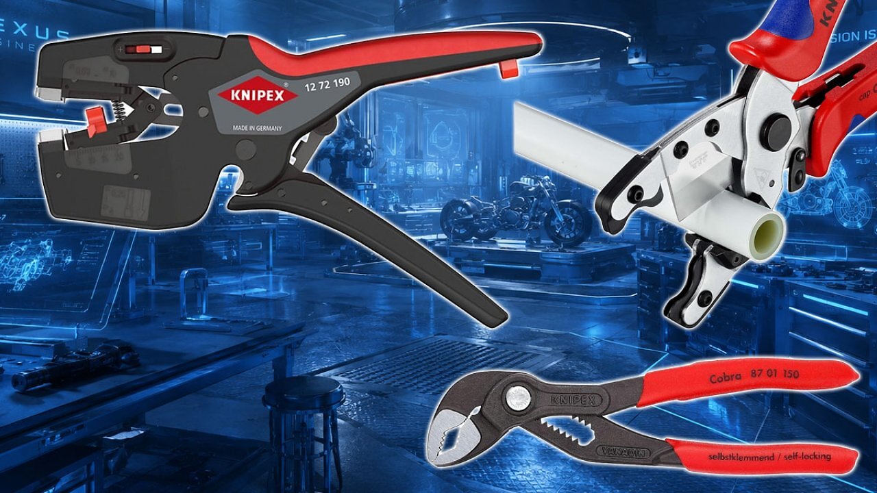 [26/05/2026] Bei Amazon kurz billiger als anderswo: Knipex Cobra 150 mm und automatische Abisolier- und Crimpzange (1)