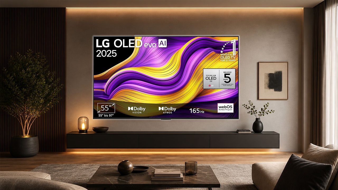 [06/05/2026] Zum neuen Tiefstpreis bei Amazon: LG OLED55G59LW TV&nbsp;