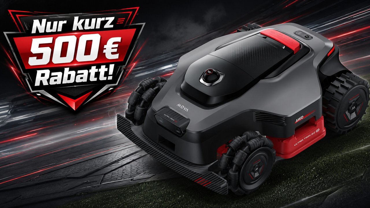 [29/05/2026] Erst seit 2026 auf dem Markt, jetzt 500 € Rabatt: Mova LiDAX Ultra mit Allrad fällt auf Rekordpreis
