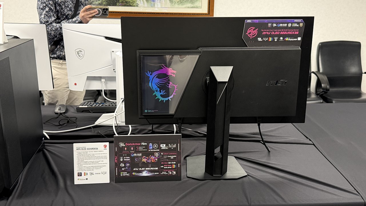 [31/05/2026] Computex 2026: MSI MPG OLED 322URDX36 setzt auf 