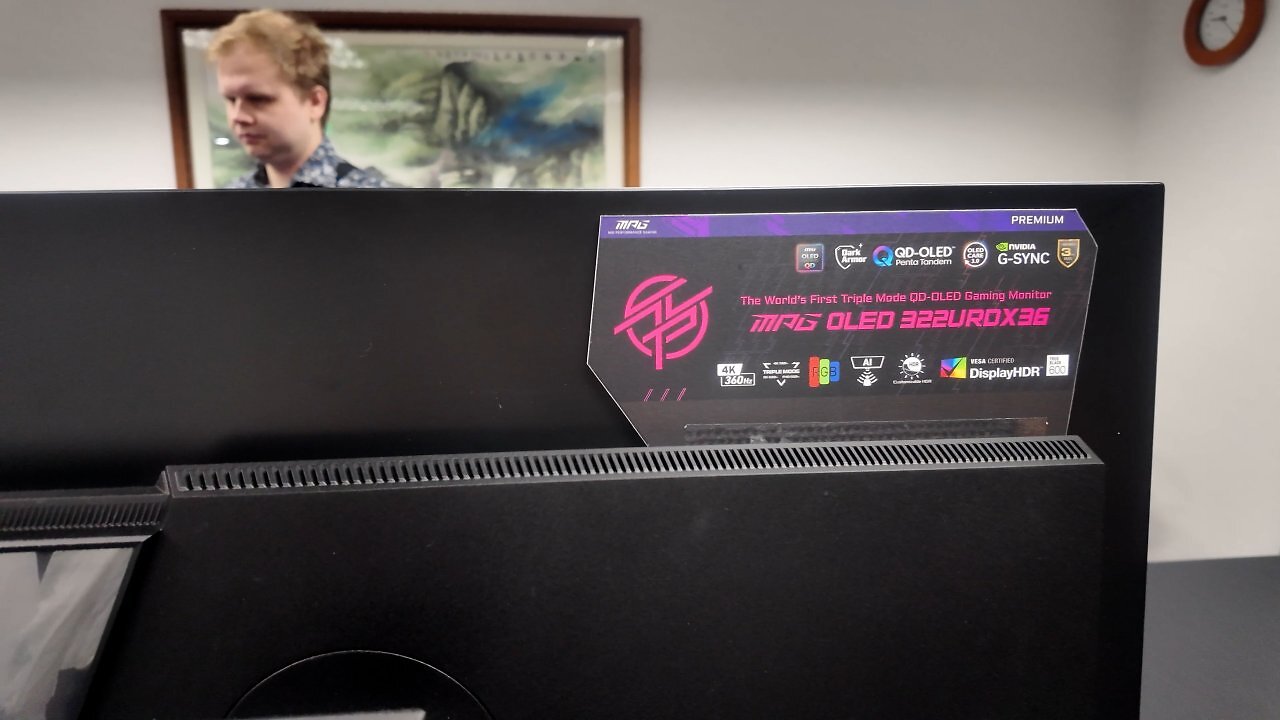[31/05/2026] Computex 2026: MSI MPG OLED 322URDX36 setzt auf 