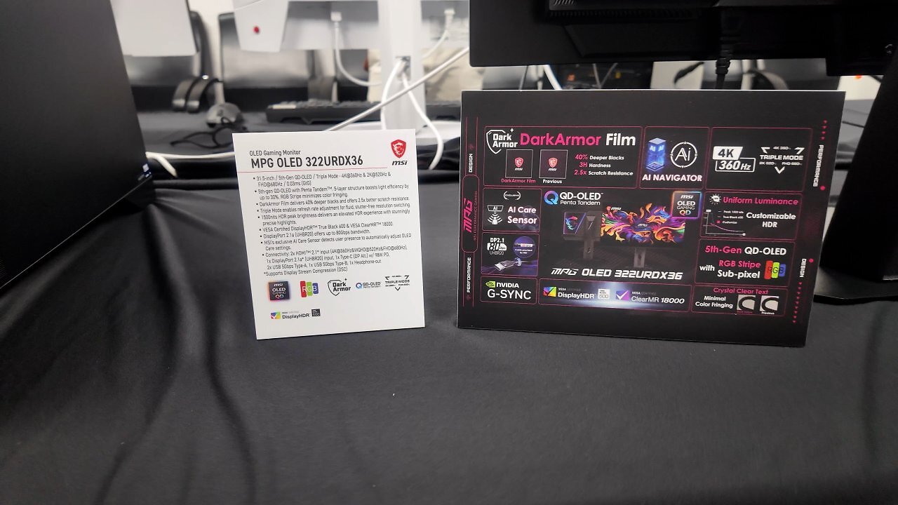 [31/05/2026] Computex 2026: MSI MPG OLED 322URDX36 setzt auf 