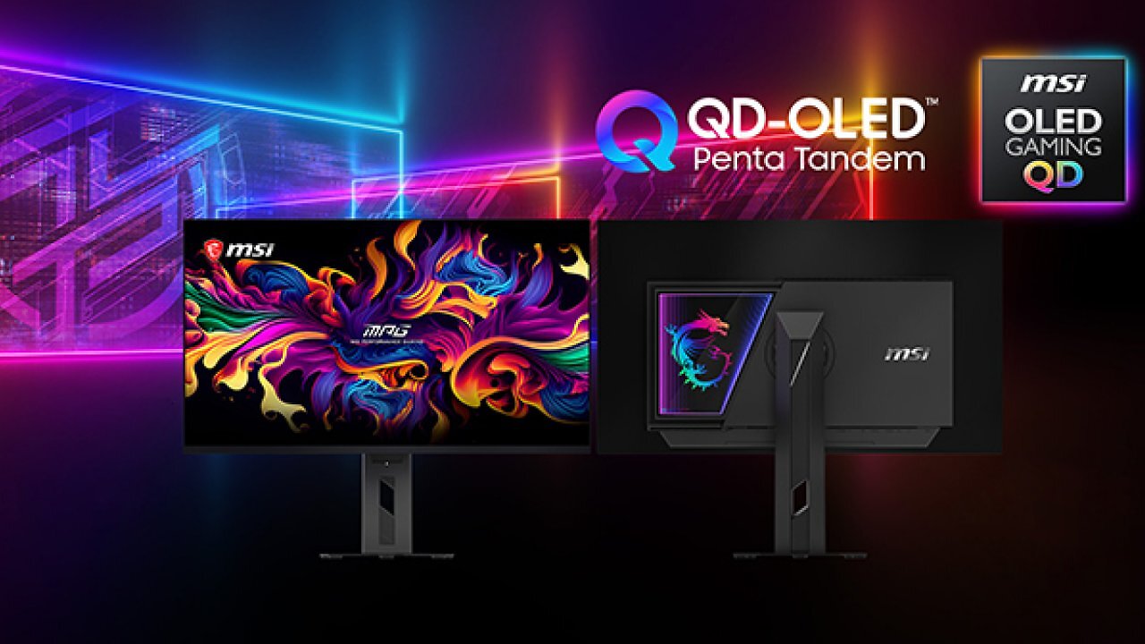 [31/05/2026] MSI MPG OLED 322URDX36: Der 31,5 Zoll große Monitor setzt auf Triple-Mode und Samsung QD-OLED-Panel der 5. Generation.