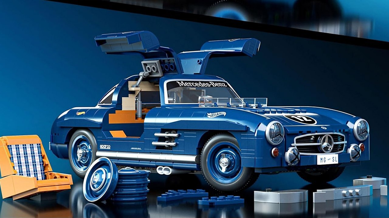 [06/05/2026] Kult-Oldtimer Mercedes-Benz 300 SL: Amazon lockt mit Rekordrabatt bei Klemmbaustein-Set