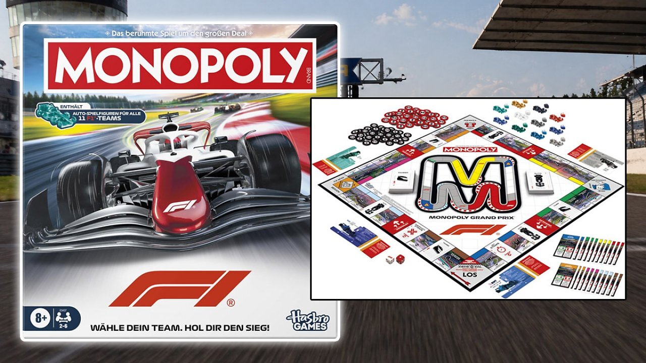 [29/05/2026] Monopoly F1 Edition mit speziellen Formel-1-Regeln und Vorbesteller-Preisgarantie am Start