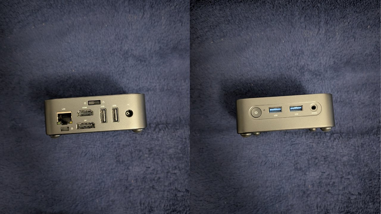 Blackview MP50 Anschlüsse