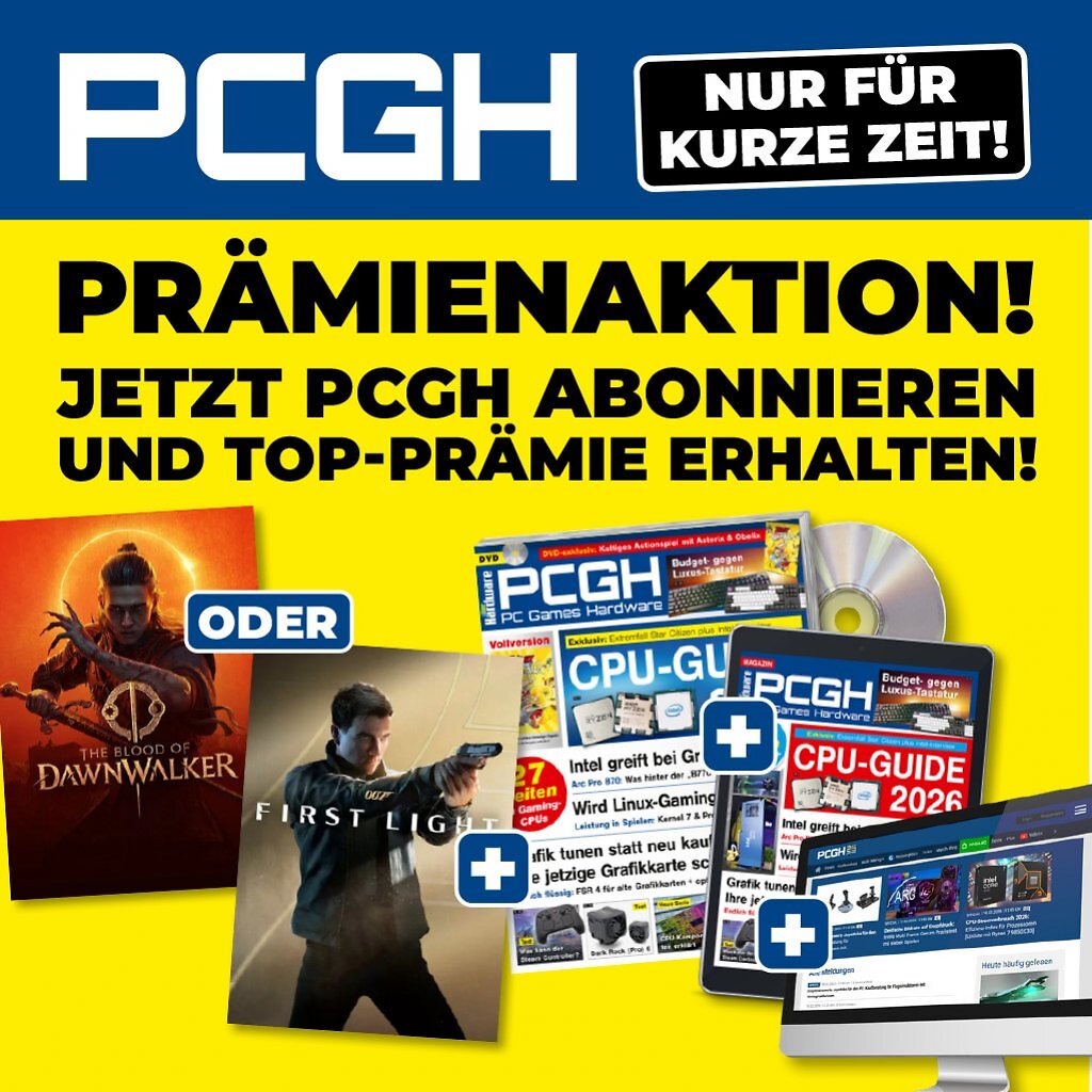 [28/05/2026] Zum Release des brandneuen Bond-Games 007 First Light gibt es ein sensationelles Angebot im Computec-Shop.