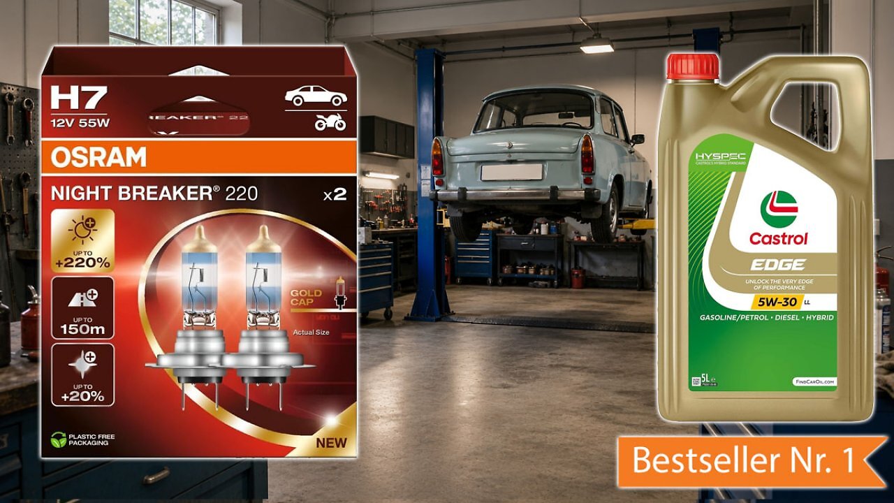 [01/05/2026] Gilt nicht lange: Osram Night Breaker 220 H7 und Amazons Platz 1 Motoröl günstiger als sonst (1)
