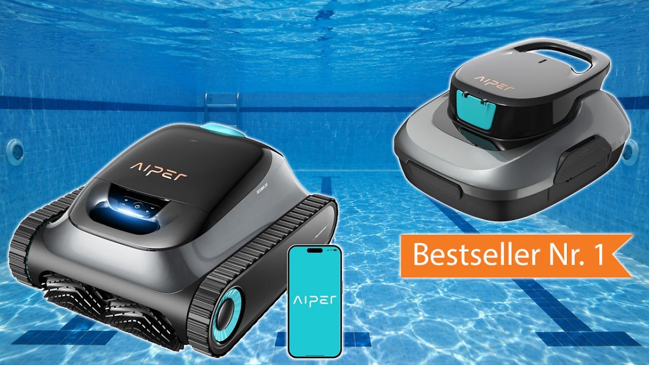 [24/05/2026] Amazons Nr. 1 Poolroboter Aiper Scuba SE kostet 139 €: Nie billiger war dort der S1 mit Wandreinigung (1)