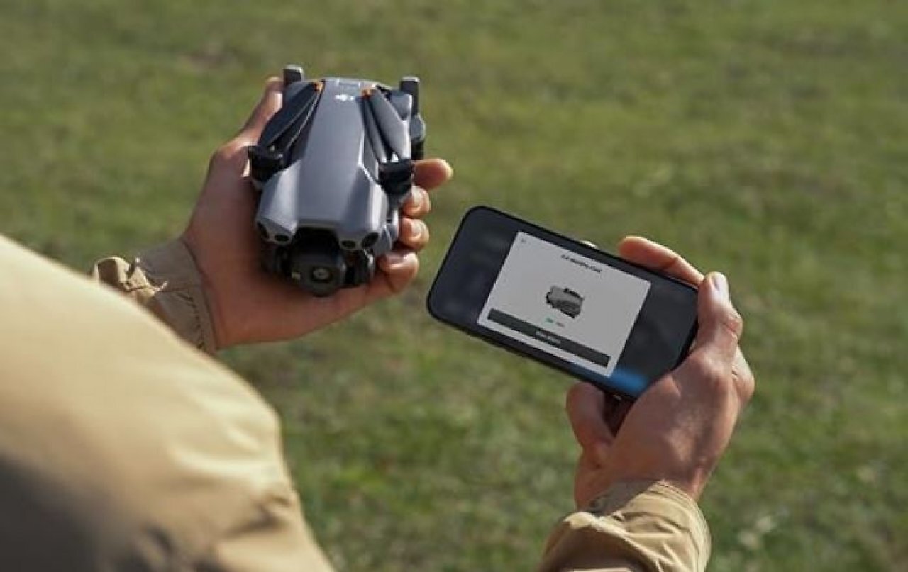 Datei Foto Video Uebertragung DJI App Smartphone