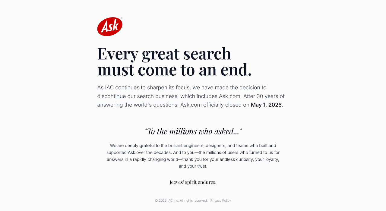 [04/05/2026] Ask.com