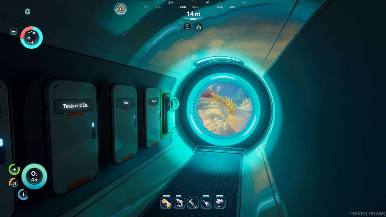 <strong>Subnautica 2 im PCGH-Hands-on: </strong>Grafik-Preset: Niedrig (Innenraum)