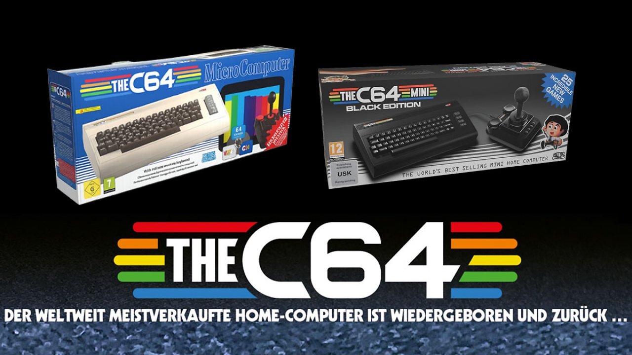 [29/05/2026] The C64 Mini/Maxi zu Bestpreisen: Kultige Retro-Computer bei Amazon ab 80€ - mit vielen vorinstallierten Spielen und Joystick