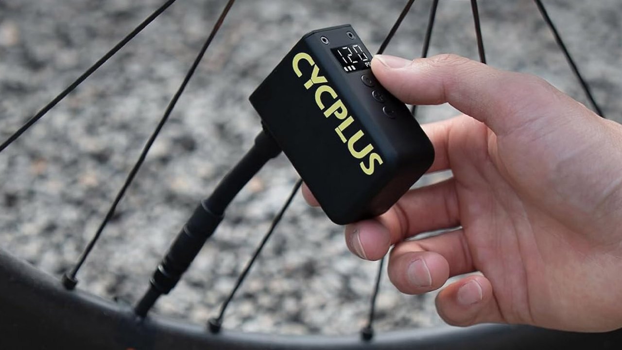 [18/05/2026] 87 Gramm leichte elektrische Fahrradpumpe: Höchstrabatt bei Amazon für Leichtgewicht