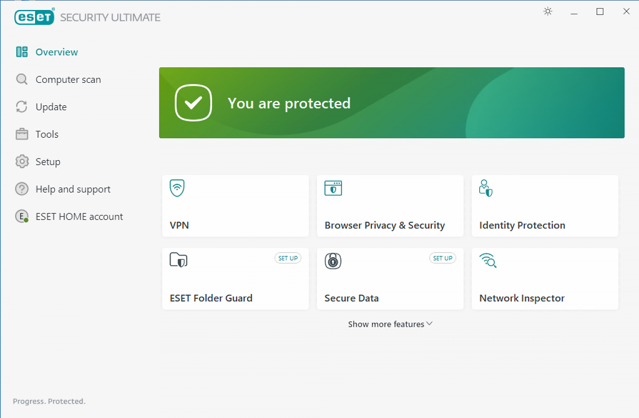[05/05/2026] Privatanwender - Eset Security Ultimate - Schutzwirkung: 6,0 - Geschwindigkeit: 5,5 - Benutzbarkeit: 6,0 - Gesamtpunkte: 17,5&nbsp;