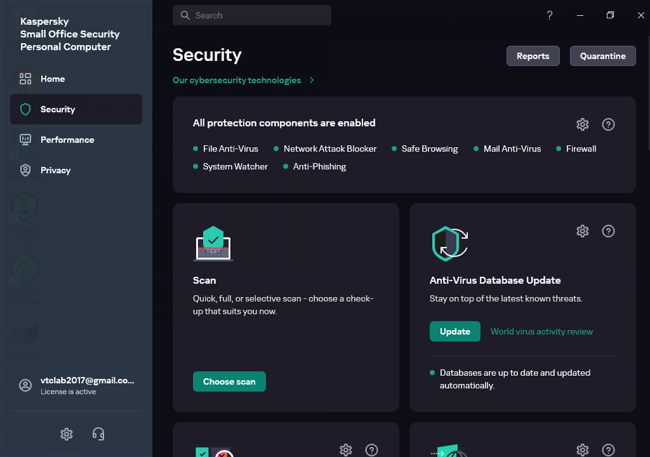[05/05/2026] Unternehmenslösungen - Kaspersky Lab Small Office Security - Schutzwirkung: 6,0 - Geschwindigkeit: 6,0 - Benutzbarkeit: 6,0 - Gesamtpunkte: 18,0&nbsp;