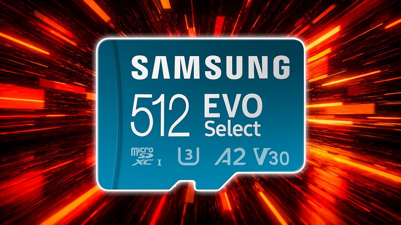 [17/05/2026] Nach wochenlangem Preisrutsch: Samsung Evo Select 512 GB zum Bestpreis bei Amazon
