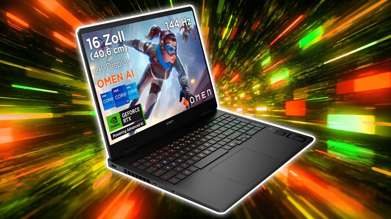 [22/06/2026] HP-Gaming-Laptop zum Aktionspreis: RTX 5070 und 24 GiB RAM kosten gewöhnlich mehr
