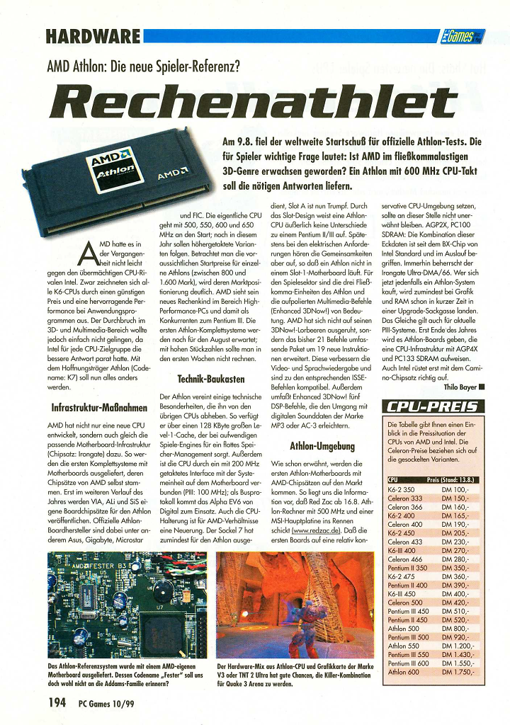 [22/06/2026] Zur ersten eigenen Plattform musste AMD auch den ersten eigenen Chipsatz liefern, Thilo Bayer scheint von den Features des 