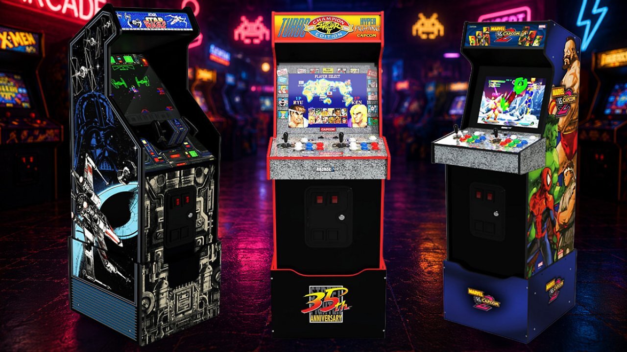 [10/06/2026] Bis zu 41 % Rabatt auf Original-Arcade-Automaten: Star Wars, Marvel, Street Fighter & mehr