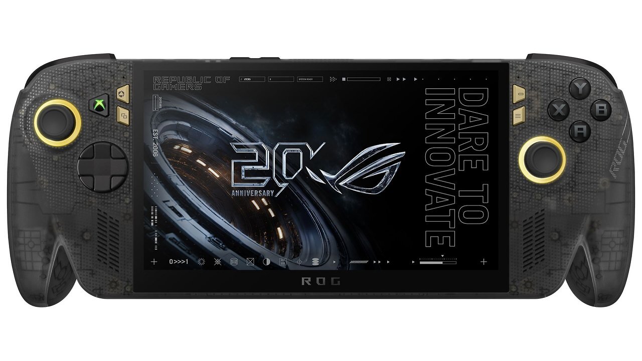 [02/06/2026] Asus ROG Xbox Ally X20 mit 7,4 Zoll großem OLED-Display und neuem Jubiläums-Design.