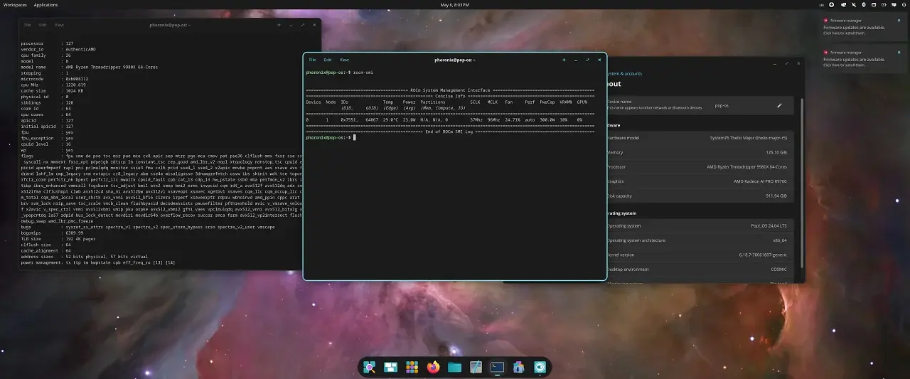 [25/06/2026] Cosmic Epoch 1.1.0 ist ab sofort auch in den offiziellen Repositorien von CachyOS verfügbar.