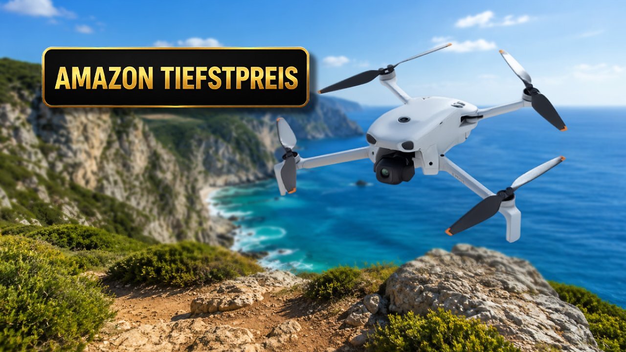 [27/06/2026] DJI-Mini-4K-Nachfolger auf Rekordtief: Neue Drohne mit 8K-Fotos bei Amazon noch nie günstiger