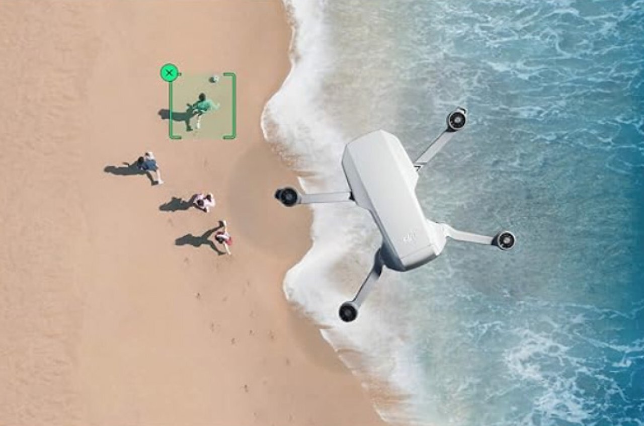 DJI Mini 4K Aufnahme Luft