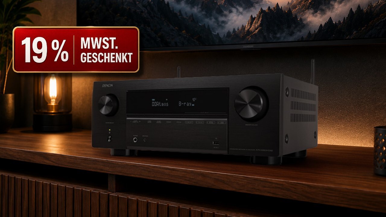 [03/06/2026] Heimkino zum Jahrestiefstpreis: Denon-AV-Receiver so günstig wie nie 2026 - Dolby Atmos, 8K
