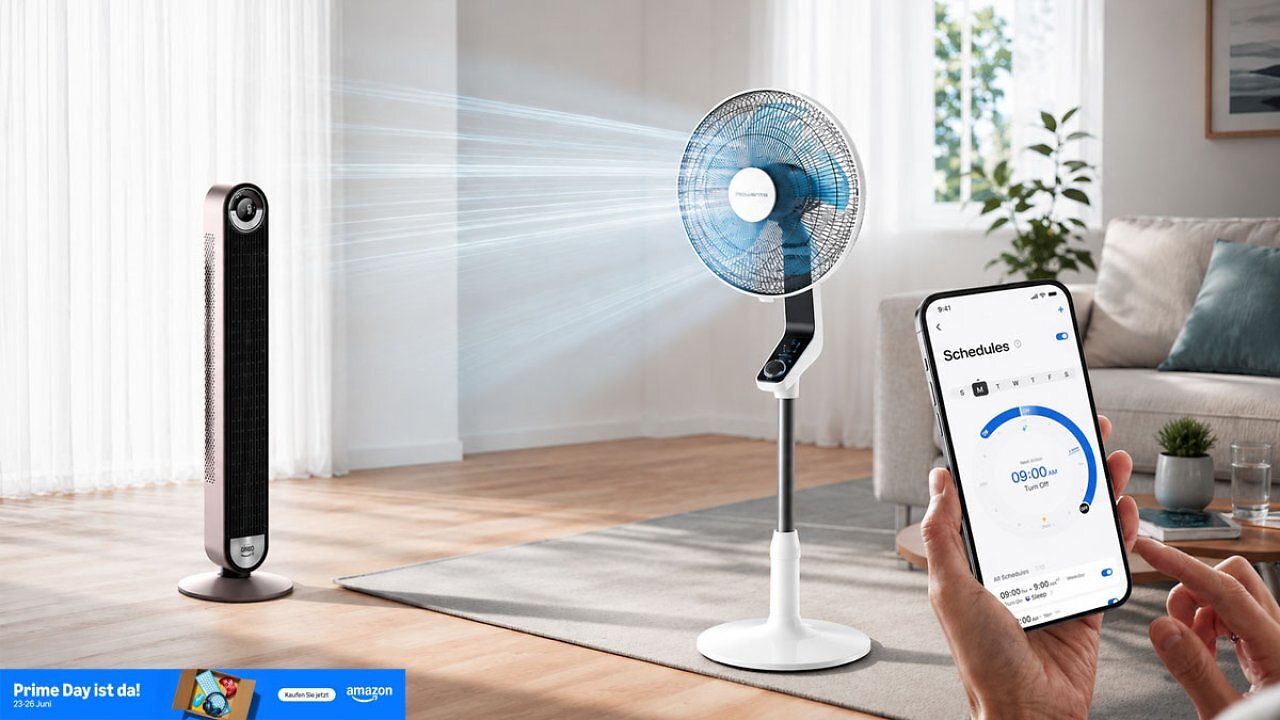 [26/06/2026] Ventilatoren am Prime Day 2026: Dreo und Rowenta nur noch heute im Angebot