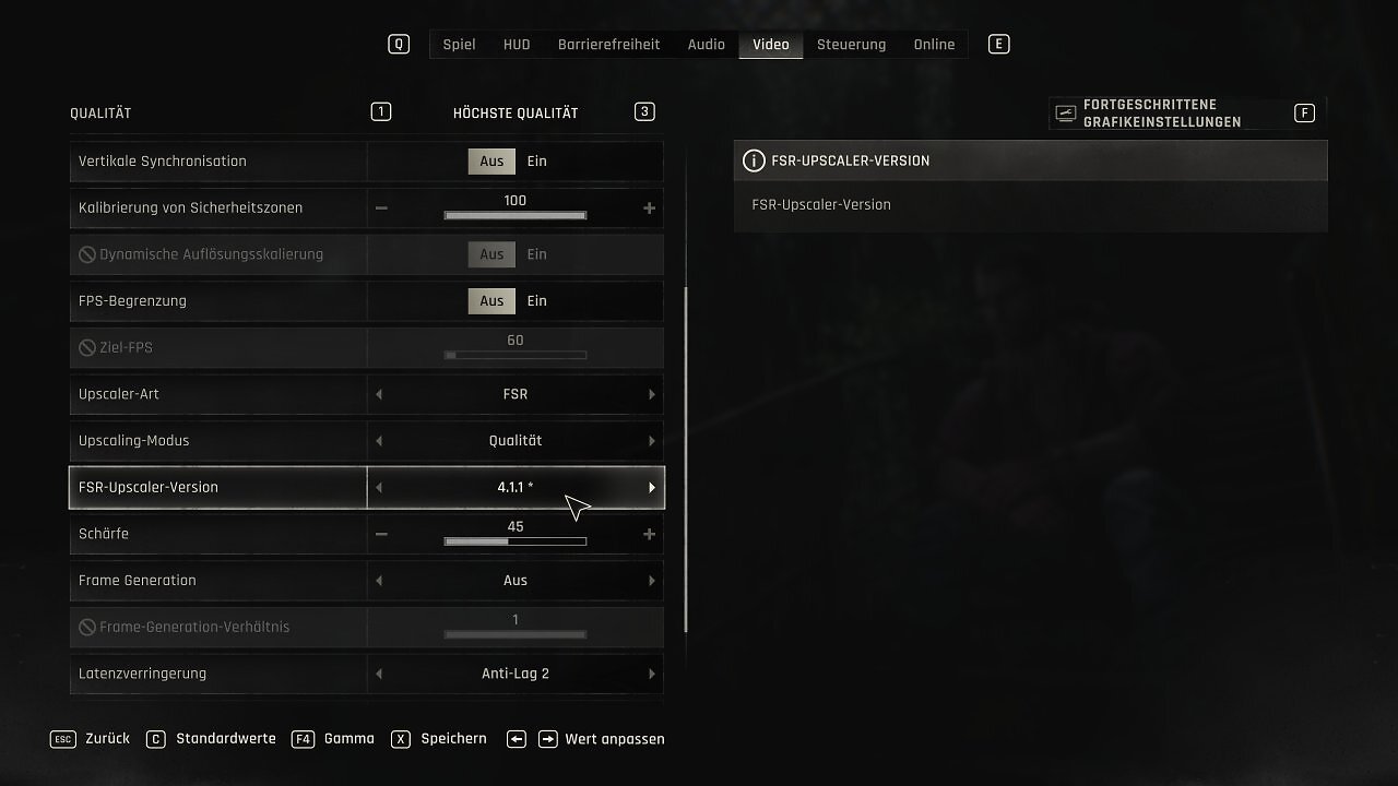 FSR 4.1 Radeon RX 7000 – Dying Light: The Beast