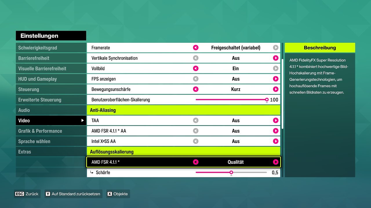 FSR 4.1 Radeon RX 7000 – Forza Horizon 6