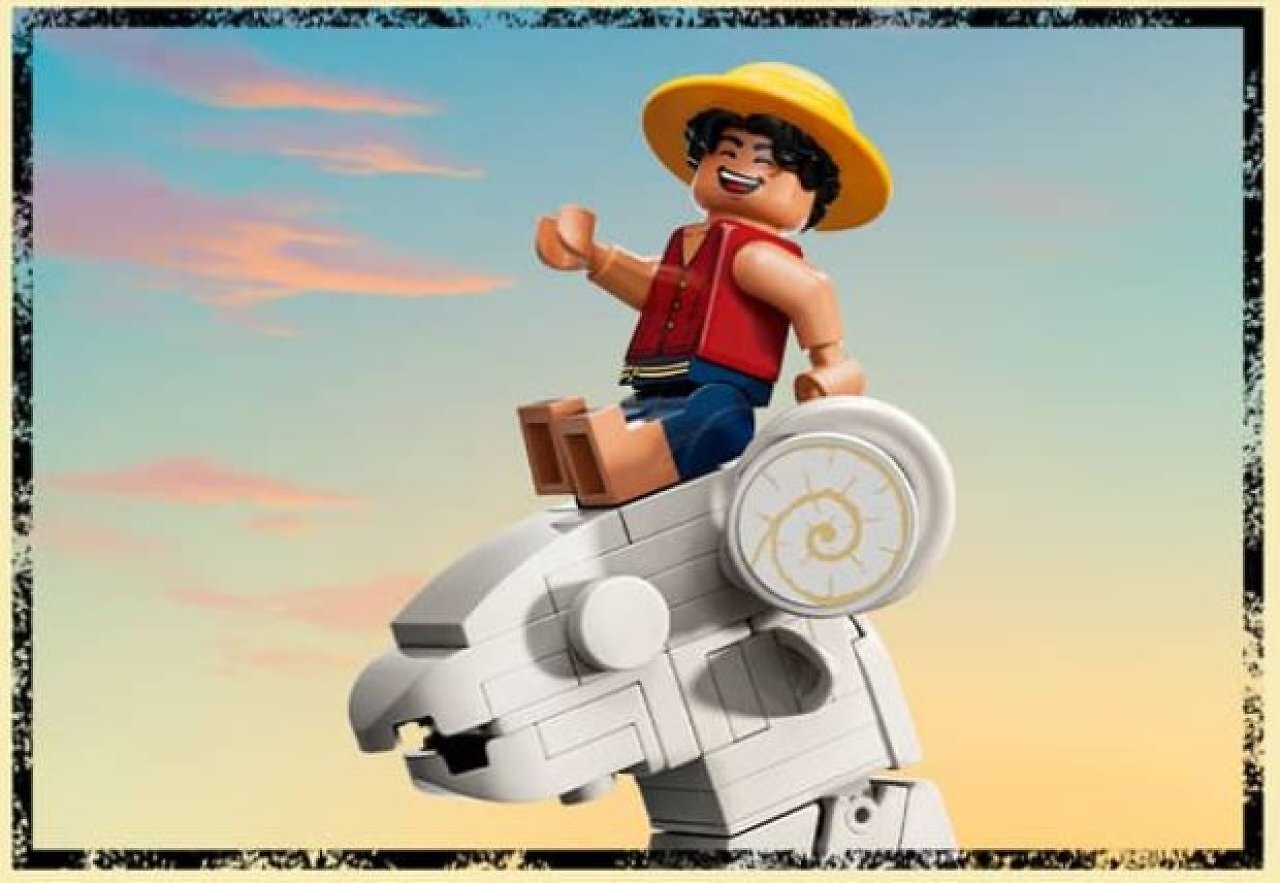 Lego Ruffy One Piece Flying Lamb