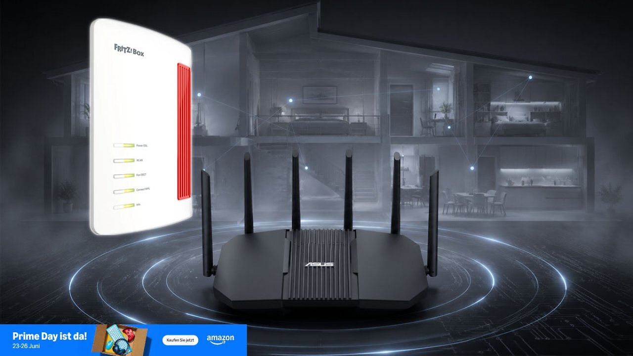 [26/06/2026] Wi-Fi-7-Router im Prime-Day-Angebot: Fritzbox 7690 und Asus Router RT-BE90U