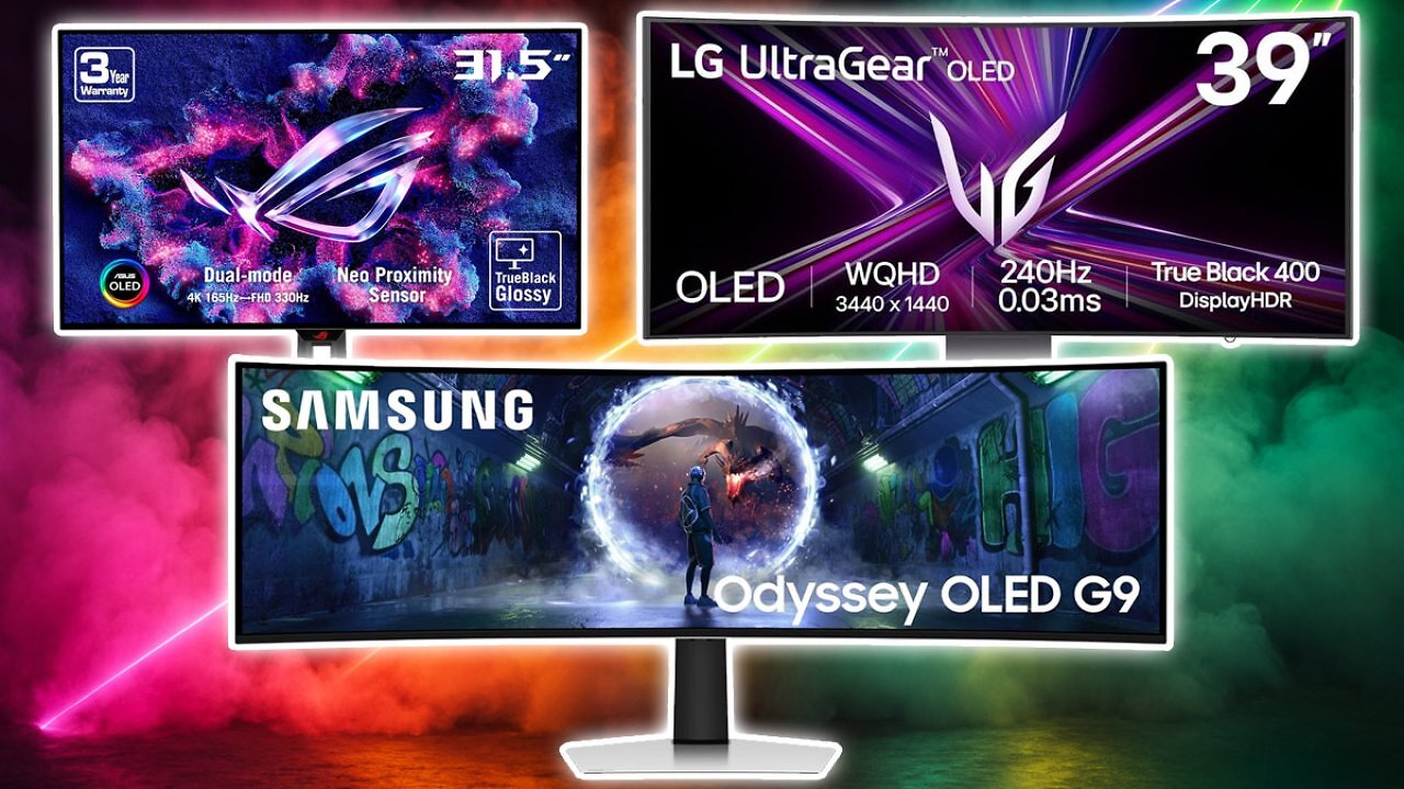 [24/06/2026] Prime Day: Höchstrabatte auf OLED-Monitore - WQHD, 4K UHD von Asus, LG, Samsung etc.