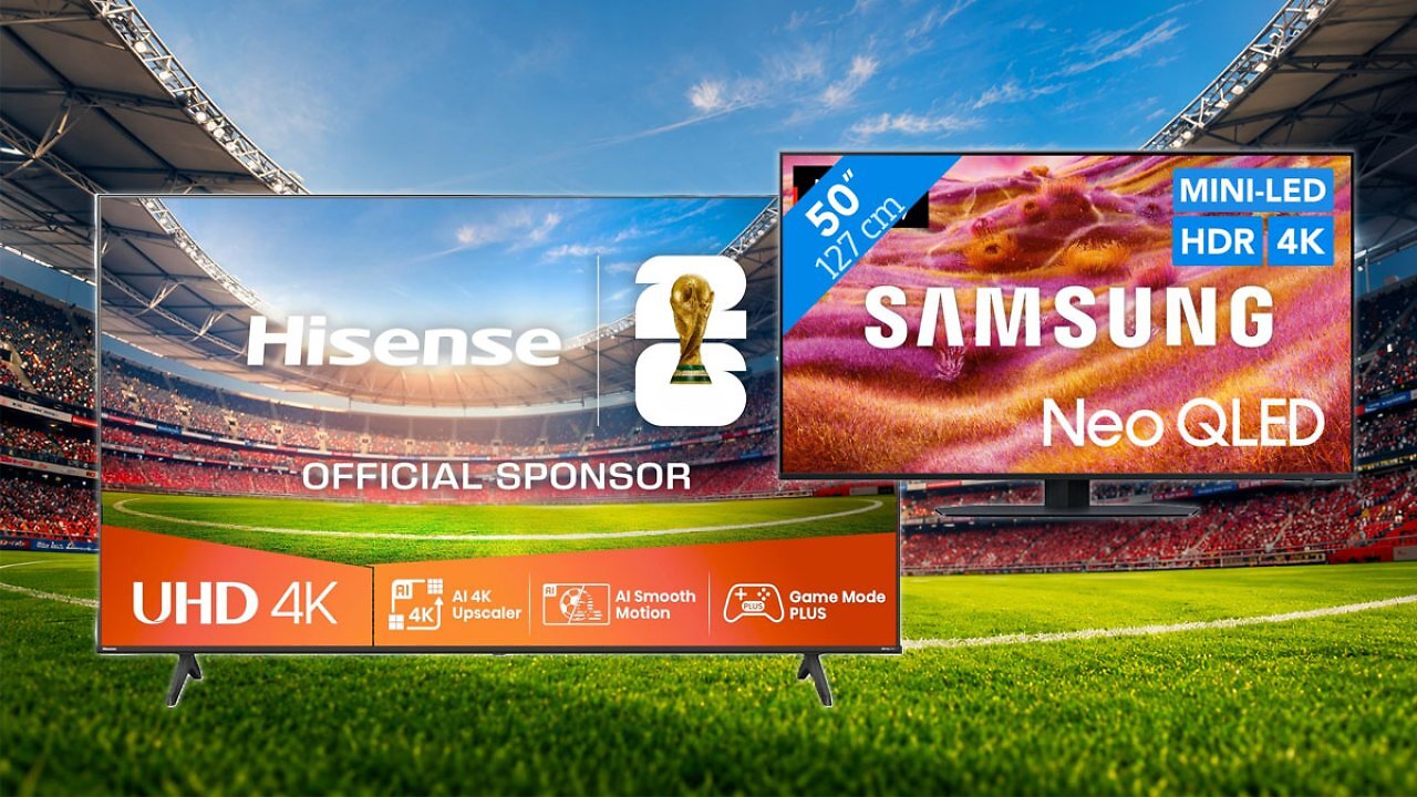 [01/06/2026] Zu Bestpreisen ab 199 Euro: Hisense 43E6NT und Samsung Mini-LED-TV QN90F
