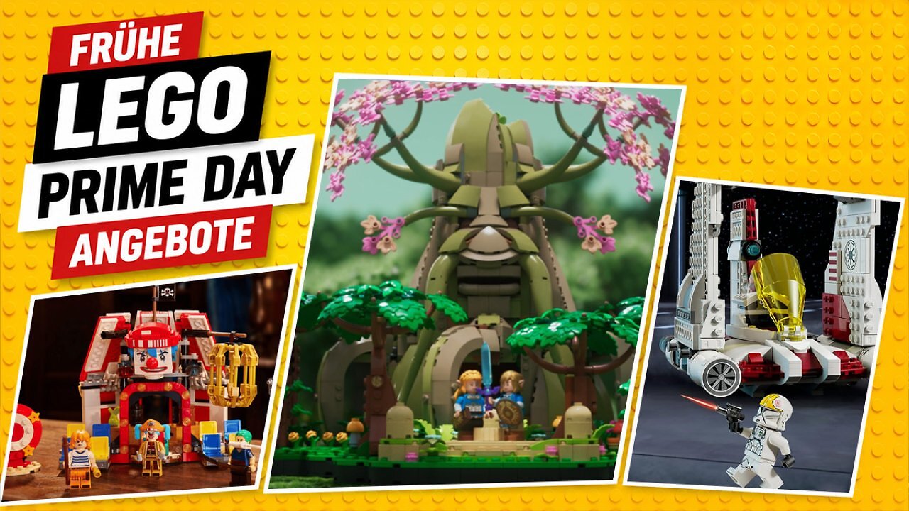 [17/06/2026] Prime Day wirft seine Schatten voraus: Lego-Sets von Zelda bis Star Wars schon jetzt deutlich günstiger