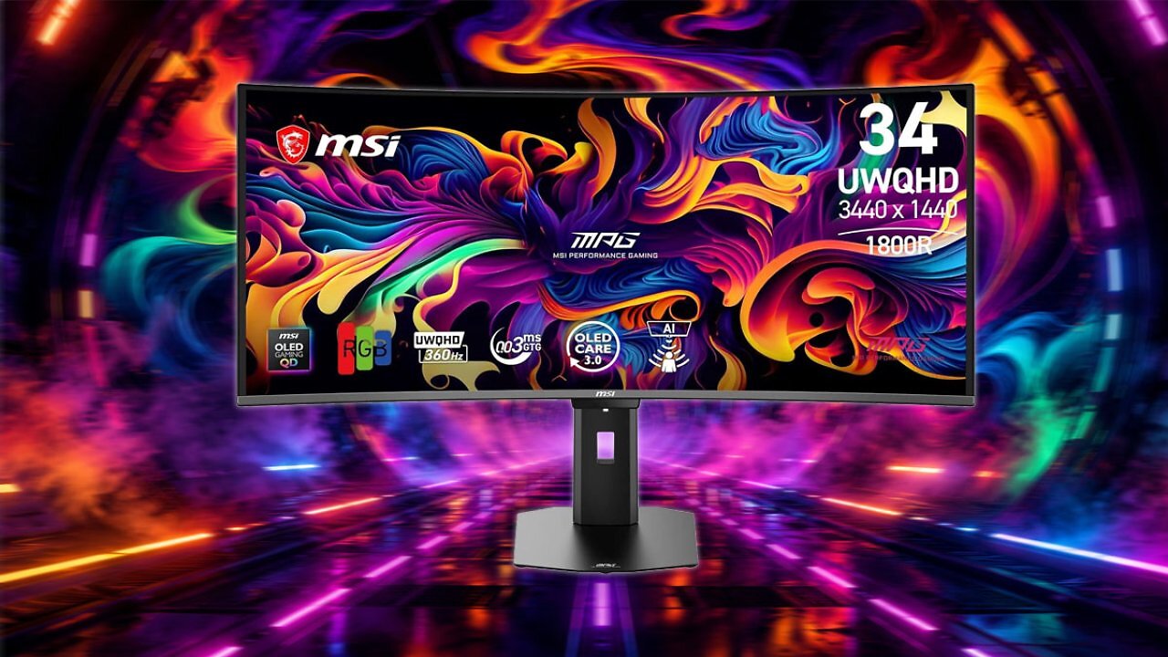 [30/06/2026] Nie günstiger: MSI MPG 341CQR X36 OLED-Monitor