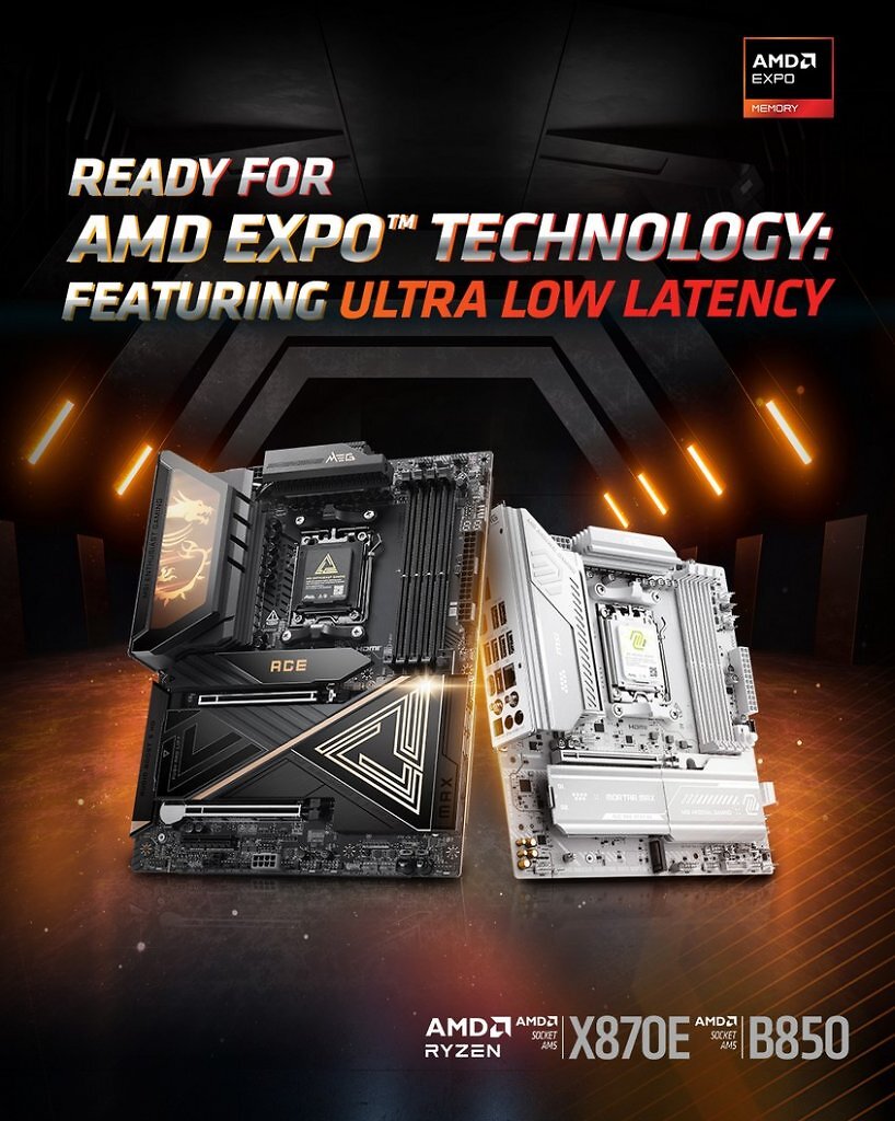 [03/06/2026] Auch MSI hat den Support für AMD EXPO Ultra Low Latency bereits offiziell angekündigt.