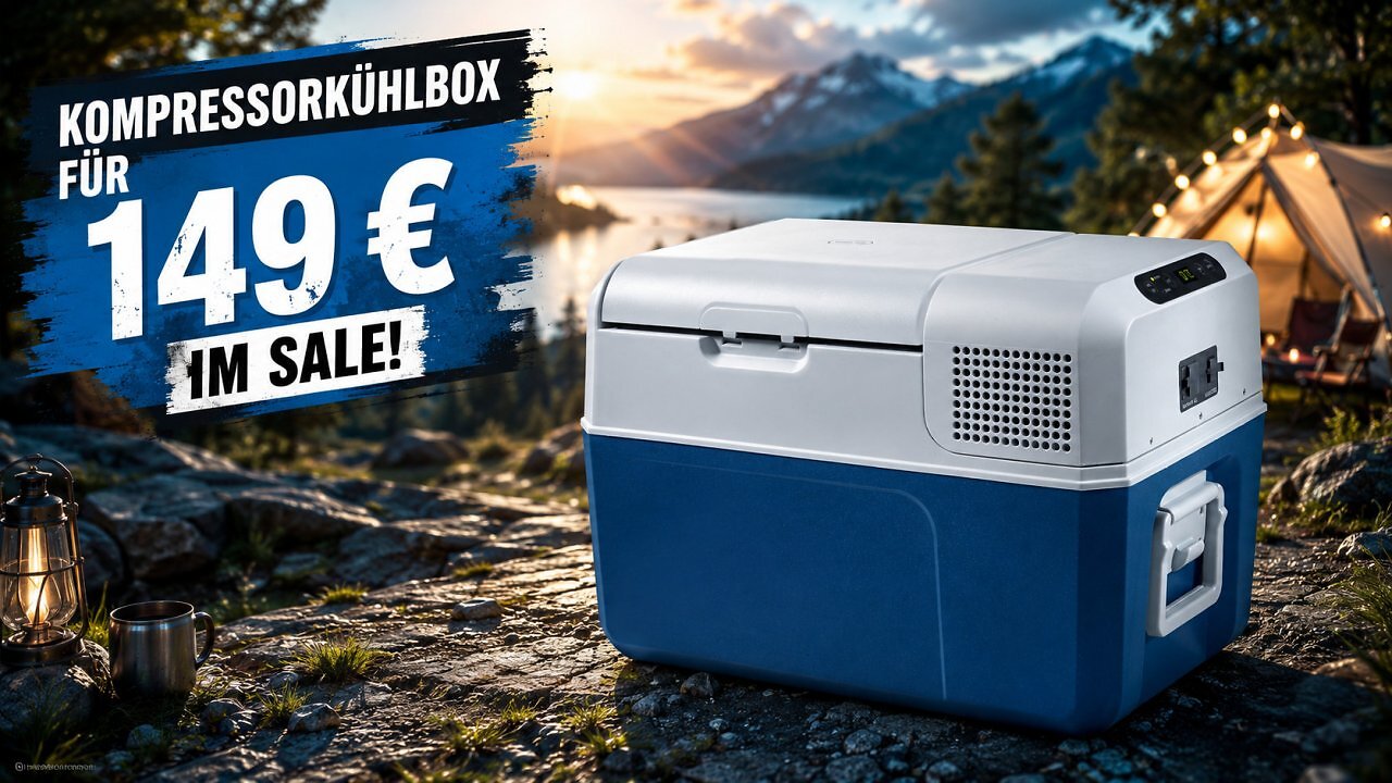 [02/06/2026] Sommer-Deal bei Cyberport: Kompressorkühlbox mit 31 Litern Volumen fällt auf 149 € befristet