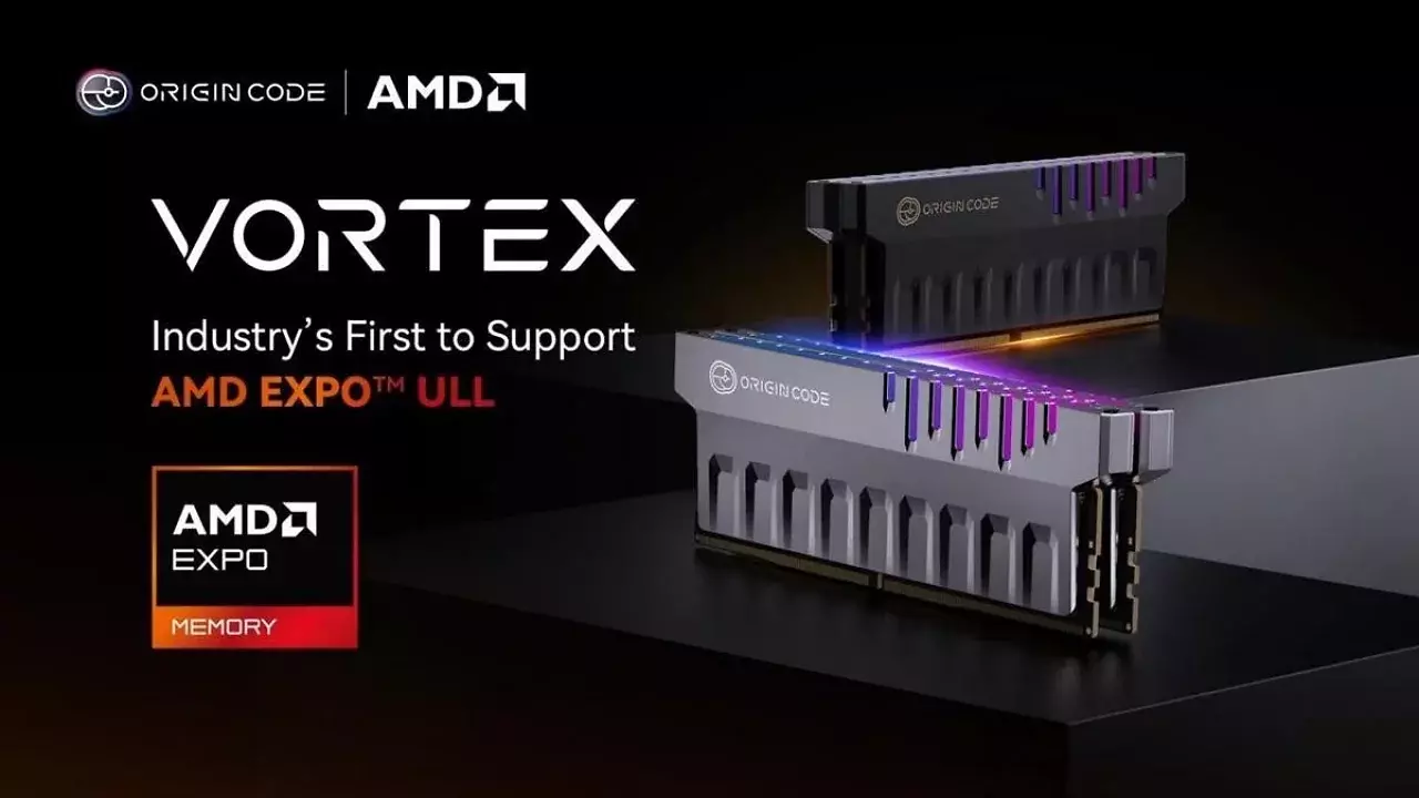 [01/06/2026] Das Origin Code Vortex ist das erste DDR5-Speicherkit mit AMD EXPO Ultra Low Latency.