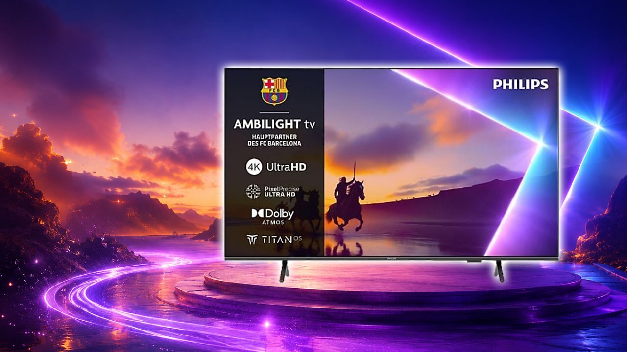 [06/06/2026] PHILIPS 55PUS8550/12 LED Ambilight TV (Flat, 55 Zoll / 139 cm, UHD 4K, SMART TV, Ambilight) MediaMarkt Saturn Angebot