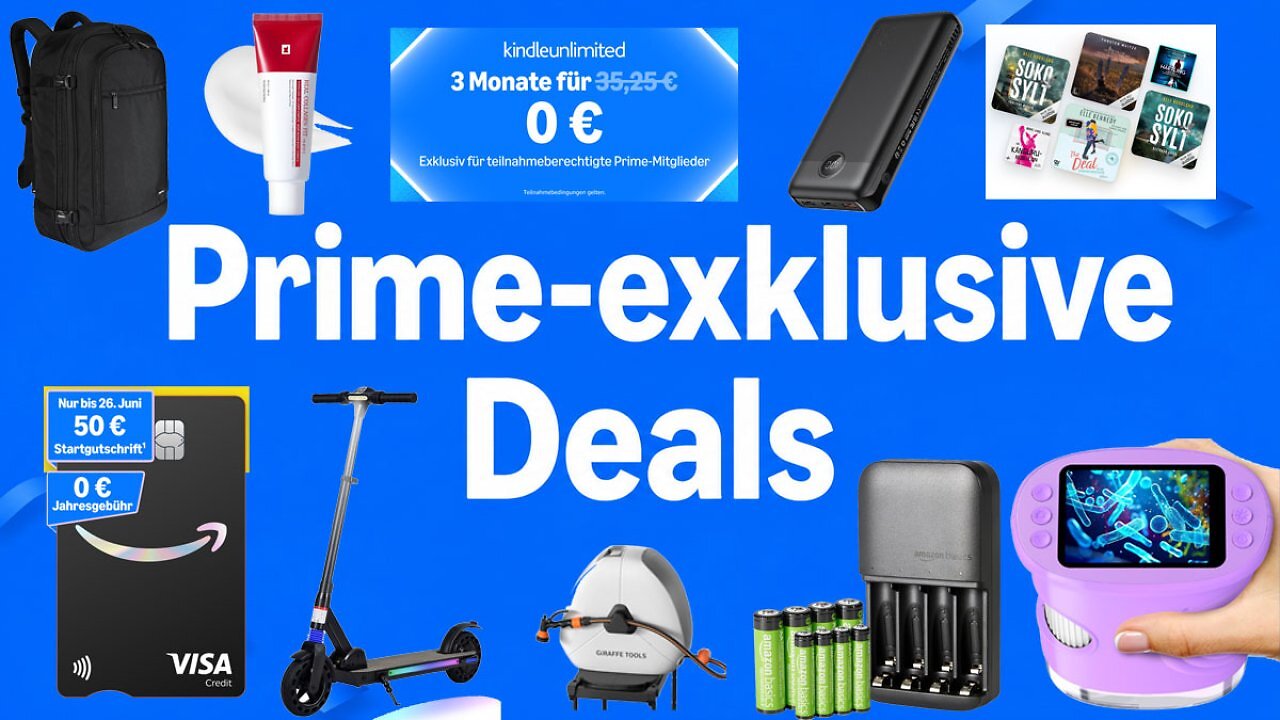 [09/06/2026] Prime Day 2026: Amazon schaltet frühe Deals frei - nur für Prime-Mitglieder