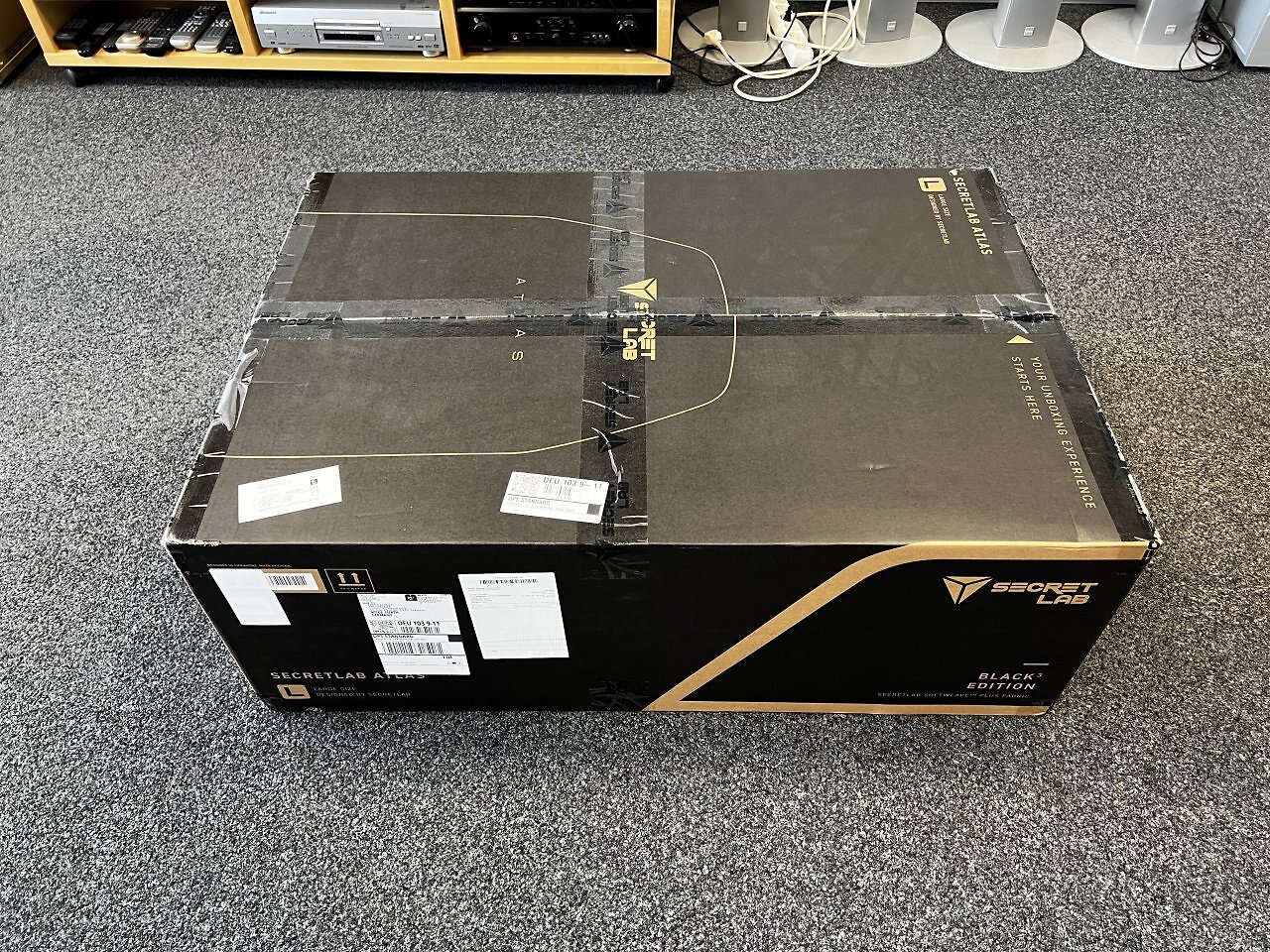 [08/06/2026] Secretlab Atlas Black3 L: Bild 1 Aufbau